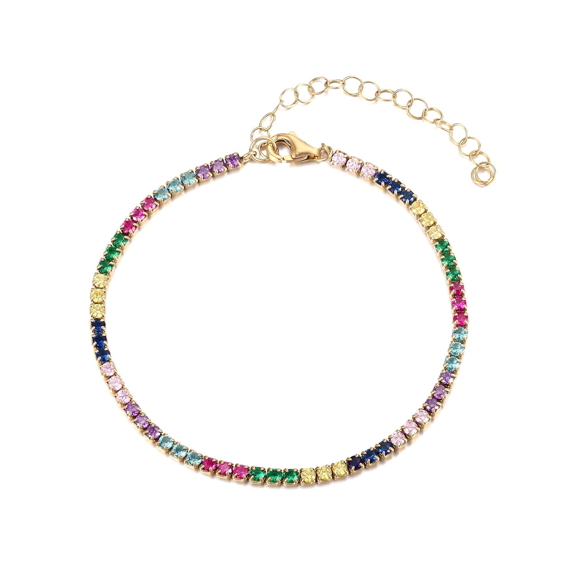 tennis bracelet -seol gold