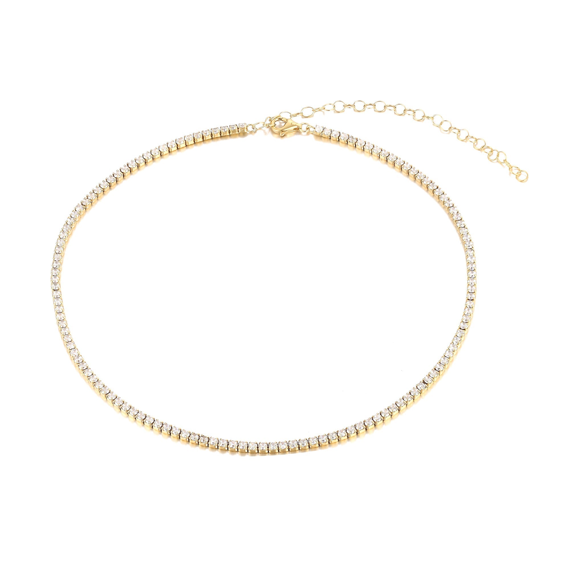 tennis necklace - seolgold