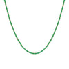 Seol Gold - Emerald CZ Tennis Choker