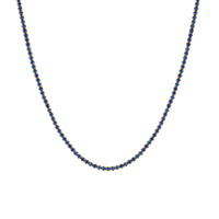 Seol Gold - Sapphire CZ Tennis Choker