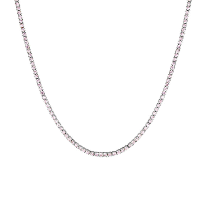 pink cz silver - seolgold