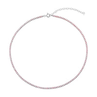 silver tennis chain - seol gold