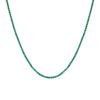Seol Gold - Emerald CZ Tennis Choker