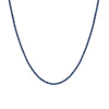 Seol Gold - Sapphire CZ Tennis Choker
