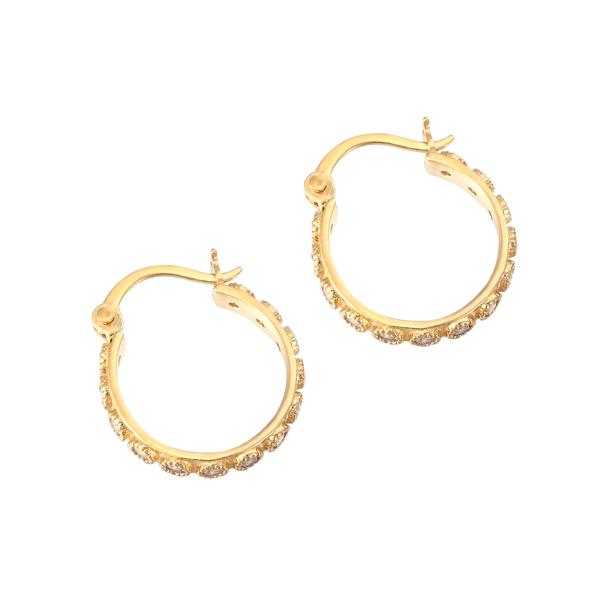 Gold Creole Hoops - seol-gold