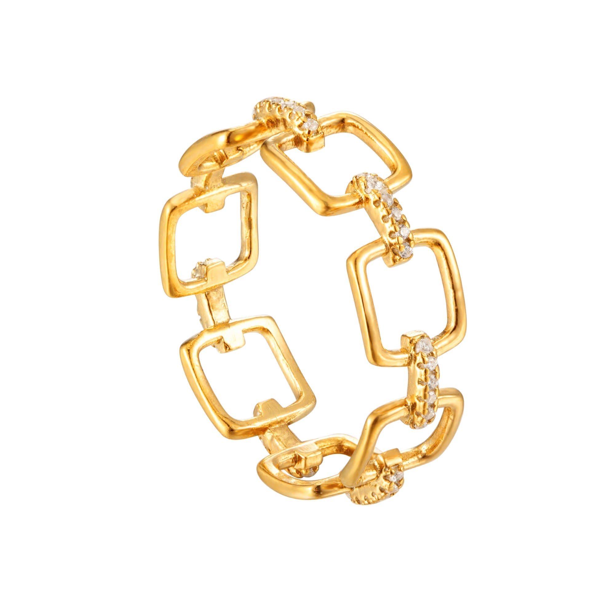 buckle ring - seol gold