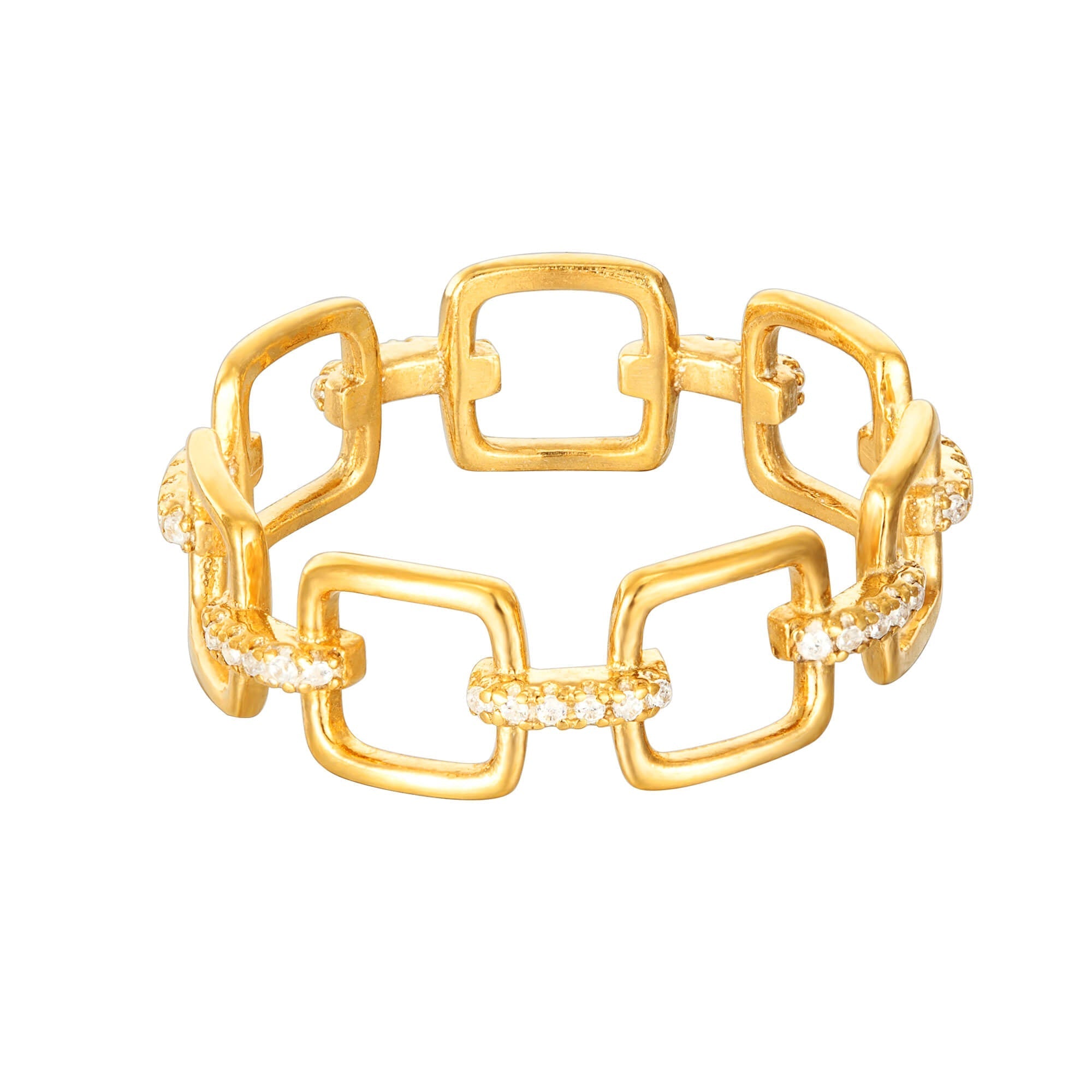 buckle ring - seol gold