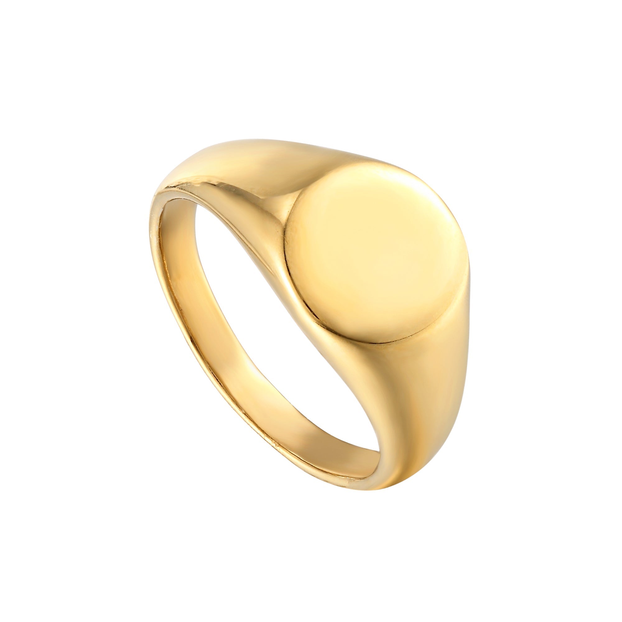 Gold Signet Ring - seol-gold