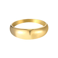 gold dome ring - seolgold 