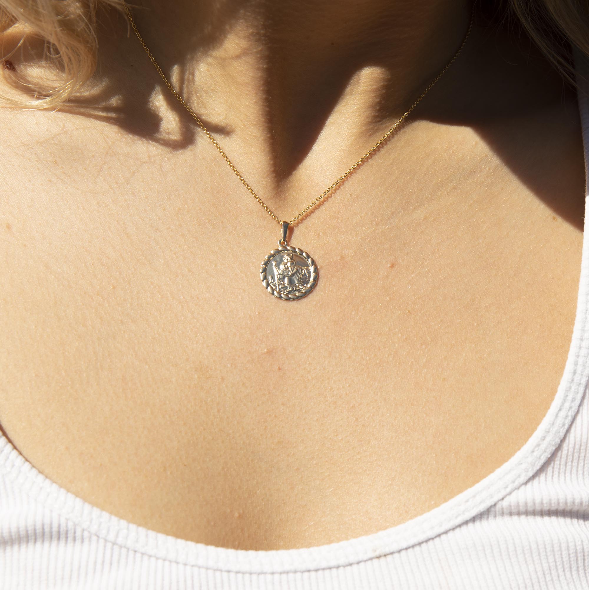 9ct Gold St Christopher - seol-gold