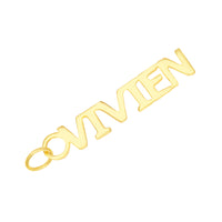 Seol Gold - Custom Name Plate Pendant