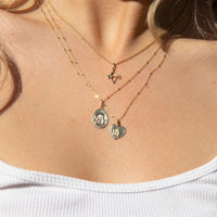 Cherub Pendant - seol-gold