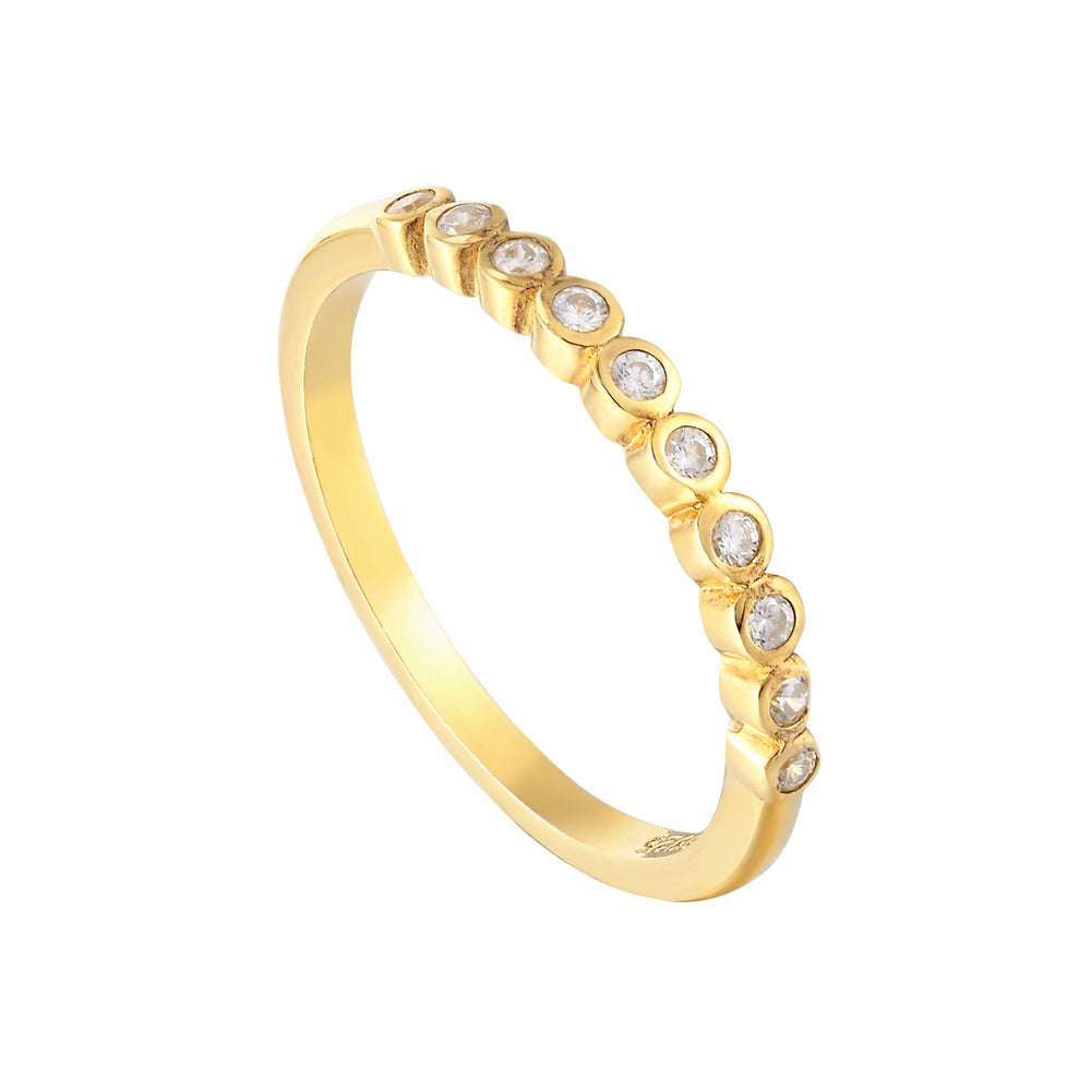 gold eternity ring - seol-gold