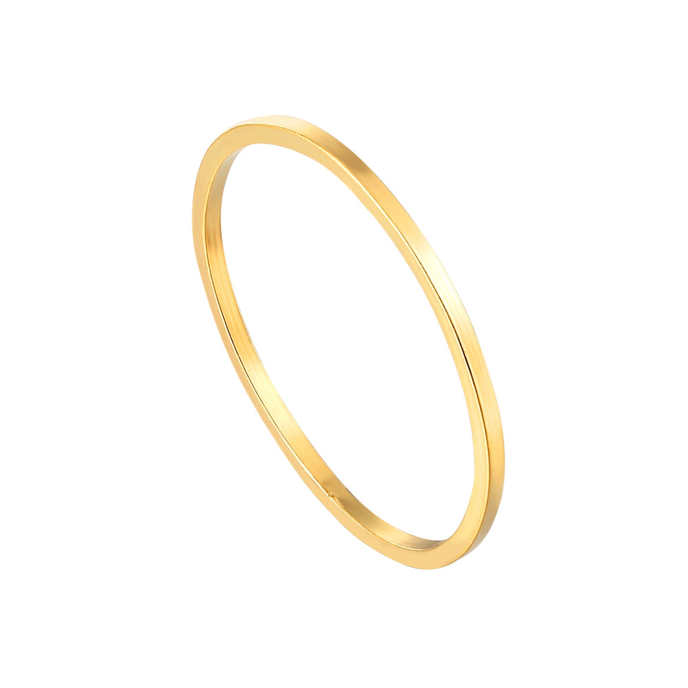 gold stacking ring - seol-gold