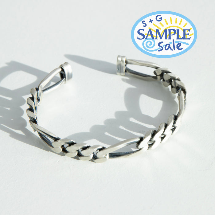 sample sale - silver bangle - seolgold