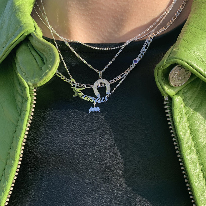 silver pendant - seol-gold