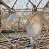 shell clip pendant - seolgold