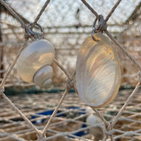 shell clip pendant - seolgold