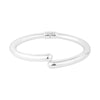 Silver bracelet on a white background - Seol Gold