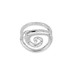 Seol Gold - Sterling Silver Spiral Ring