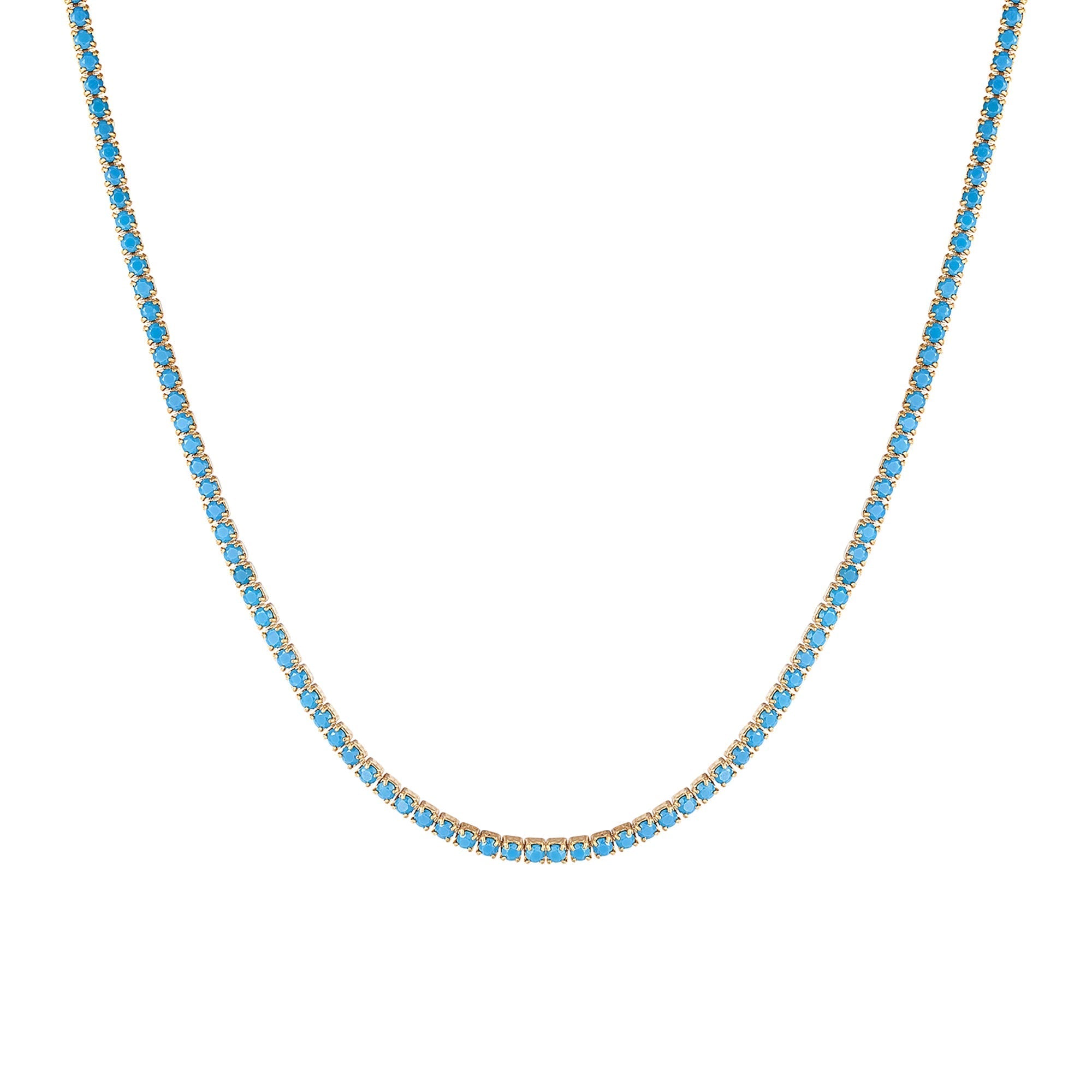 turquoise chain - seol gold