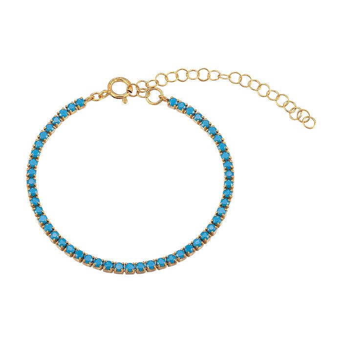 tennis bracelet - seol gold