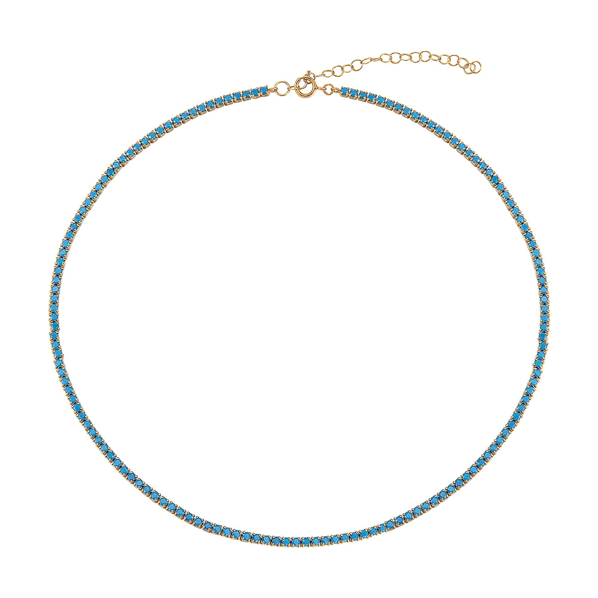 turquoise chain - seol gold
