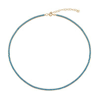 turquoise chain - seol gold