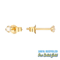 Diamond Stud Earrings - seol-gold
