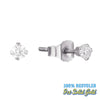 9ct white gold earrings - seolgold