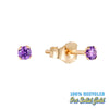 amethyst earring - seolgold