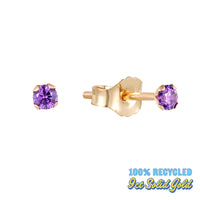 amethyst earring - seolgold