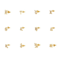 zodiac stud - seol gold