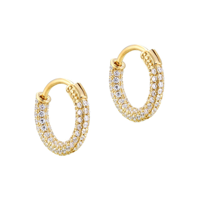 gold cartilage earring - seol-gold