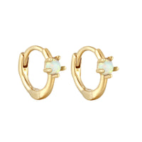 opal earrings - seolgold