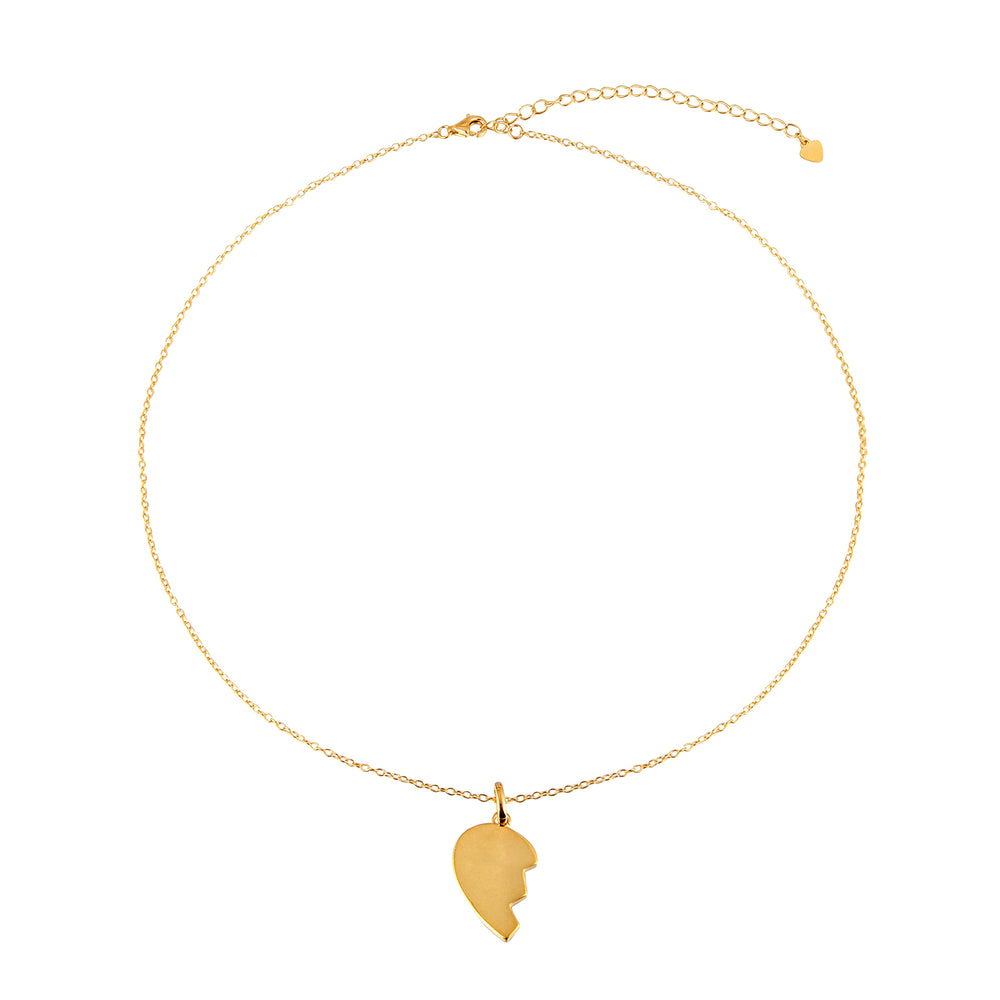 best friend necklace set - seol gold - seol + gold