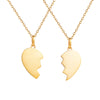 best friend necklace set - seol gold - seol + gold