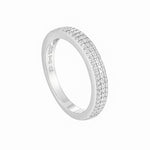 cz pave band - seol gold