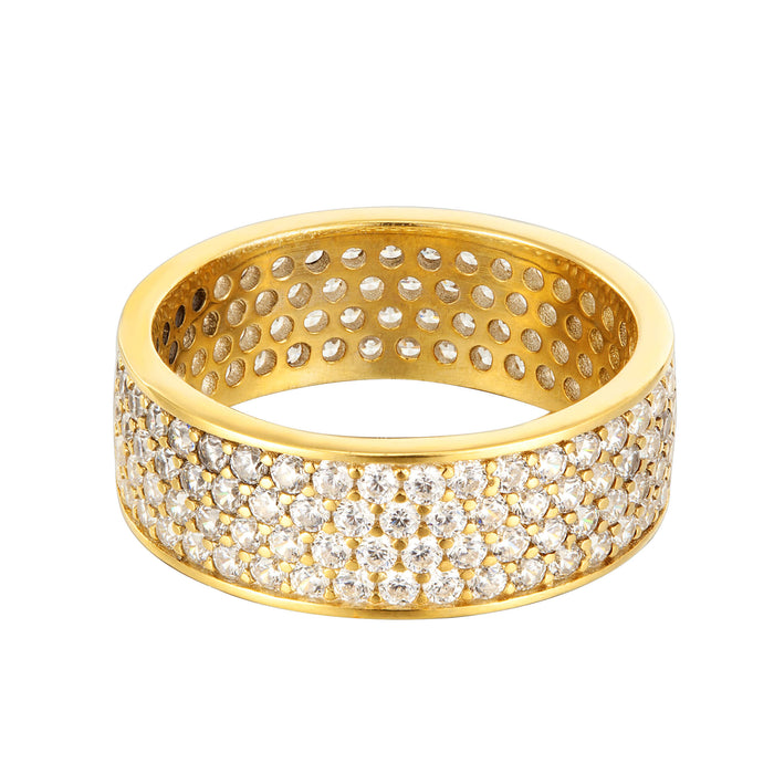 pave ring - seol gold