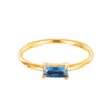 topaz ring - seol gold