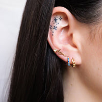 chain earring - seol gold