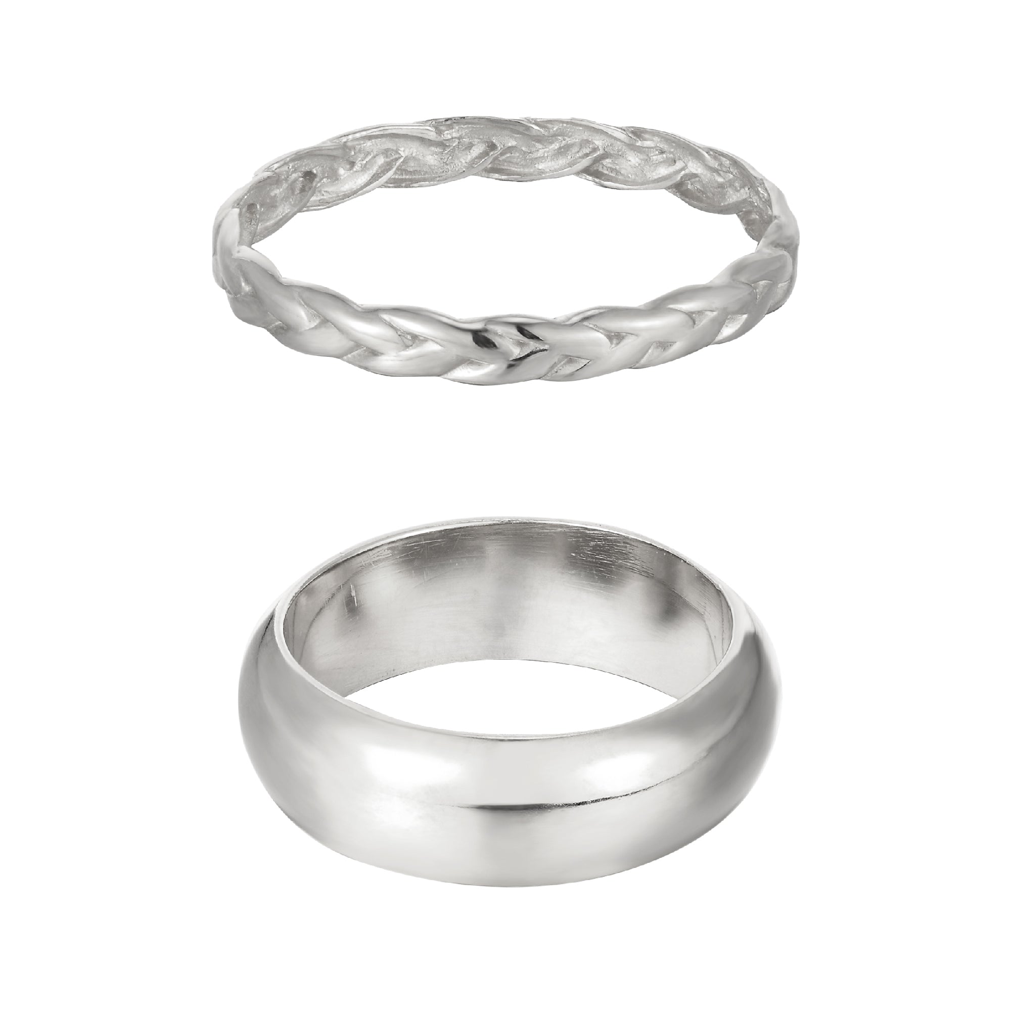 stacking ring set - seol gold