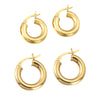 classic hoop - seol gold