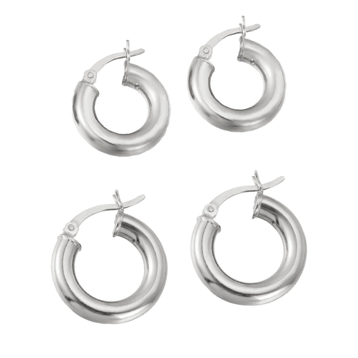 classic hoop - seol gold