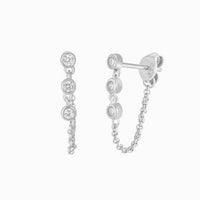 silver earrings - seol gold
