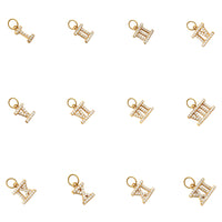 roman numeral charms - seolgold