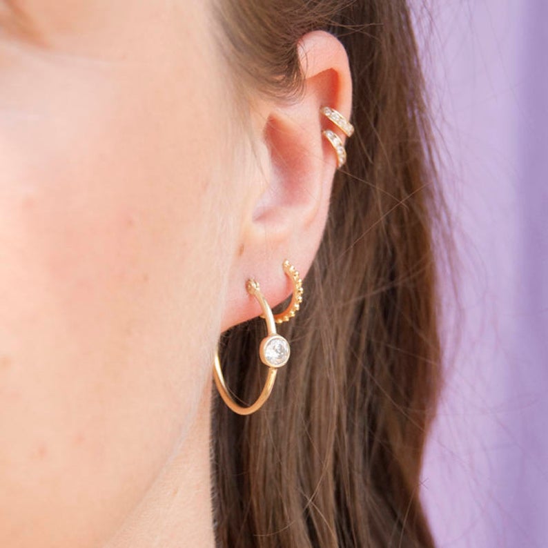 Gold Creole Hoops - seol-gold