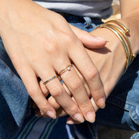 gold eternity ring - seol-gold