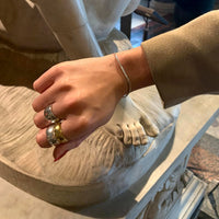 silver chunky ring - seolgold