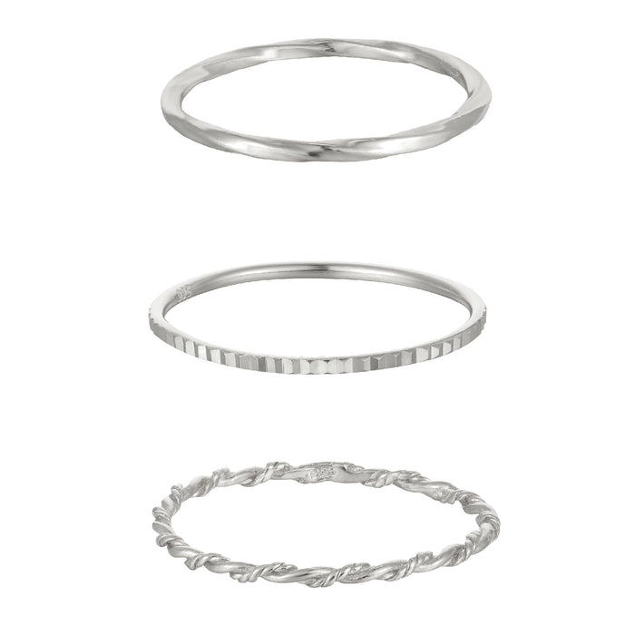 Seol Gold - Stacking ring set